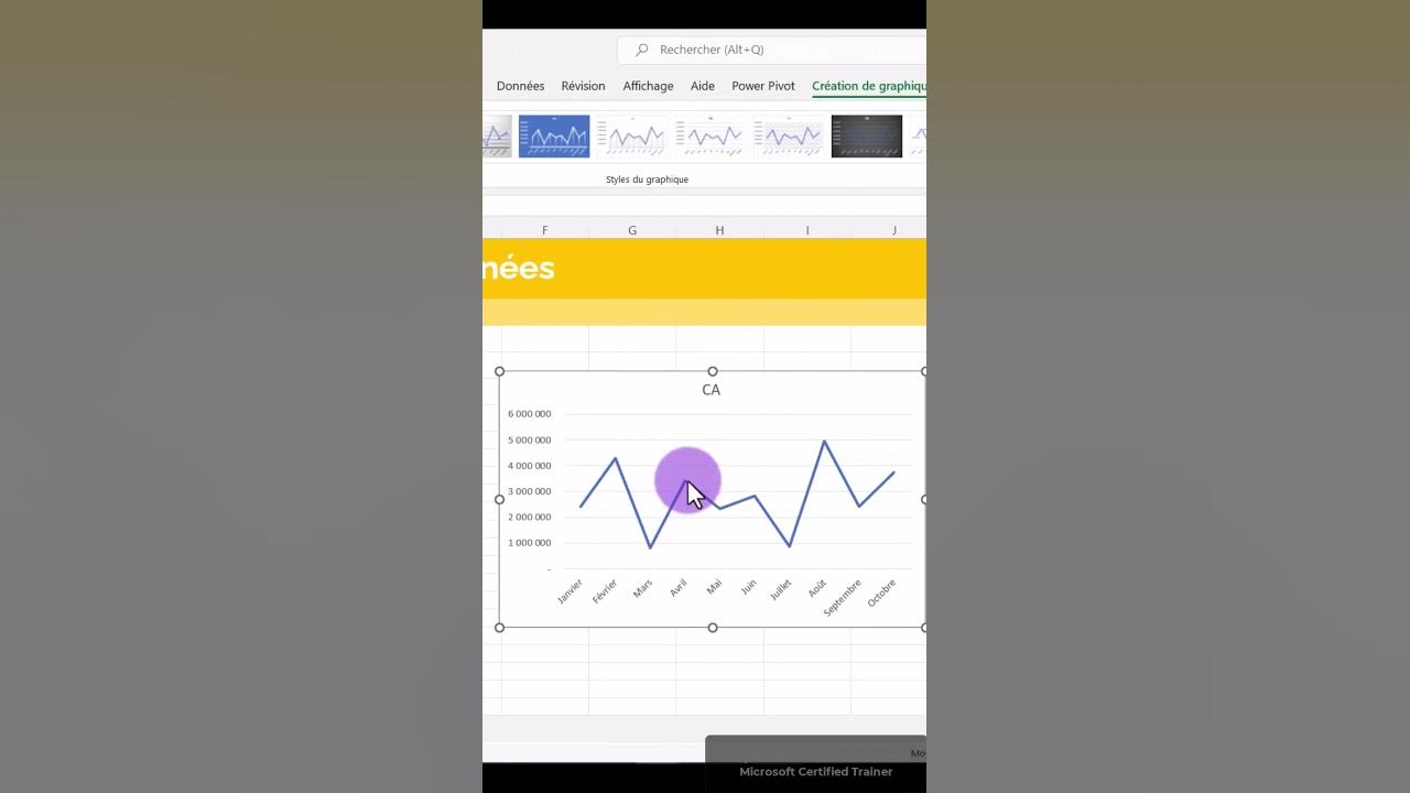 Comment lisser une courbe sur excel youtube
