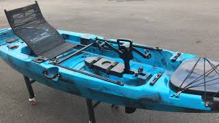 Trisled Recumbent Kayak