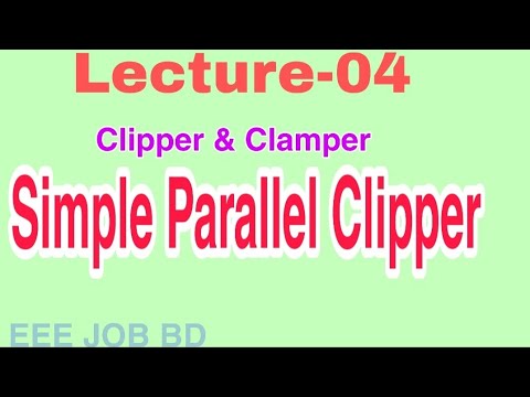 Clipper & Clamper || Simple Parallel Clipper || EEE Job Preparation ...