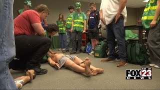 Video: NSU Broken Arrow's CERT camp gives high schoolers experience in emergency management, public