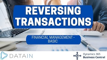 1.2.9 General Journals/ REVERSING TRANSACTIONS - Dynamics Business Central NAV