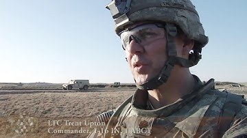 Iron Rangers conduct gunnery