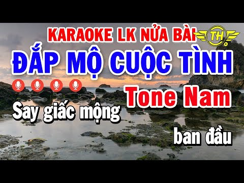 #2023 Karaoke Nhạc Sống Nửa Bài Tone Nam | Liên Khúc Bolero Nhạc Trữ Tình Tuyển Chọn Dễ Hát Nhất