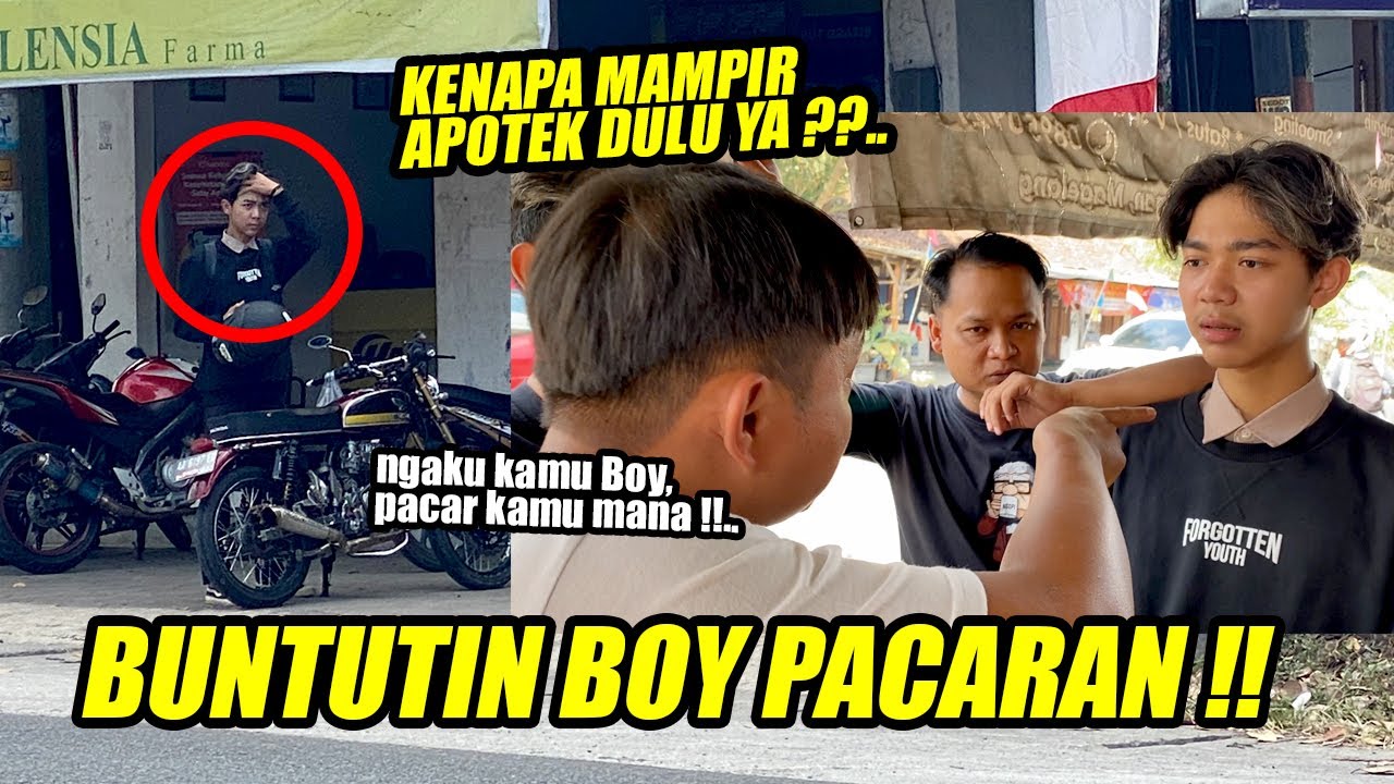 NGIKUTIN BOY KETEMUAN SAMA PACARNYA !! Wah parah ternyata pacarannya ke tempat gini..