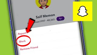 How to Block & Unblock in Snapchat 2023 screenshot 5