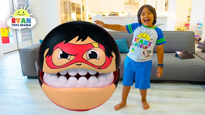 Ryan Pretend Play with Giant Gobsmax Toys for kids...