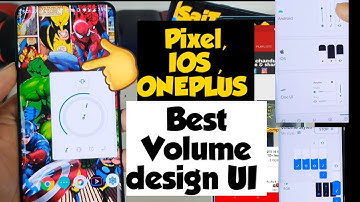 MIUI colour OS IOS Volume UI in any android phone