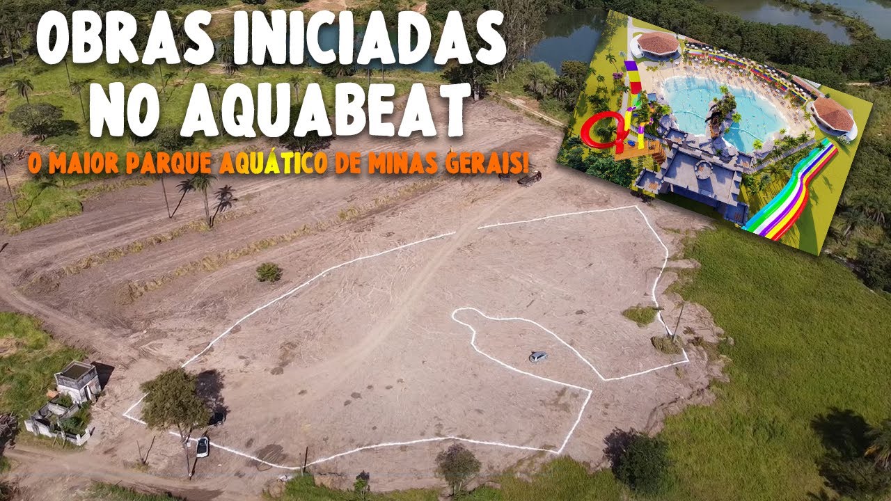 Novo parque aquático de Minas Gerais será um dos 5 maiores do Brasil