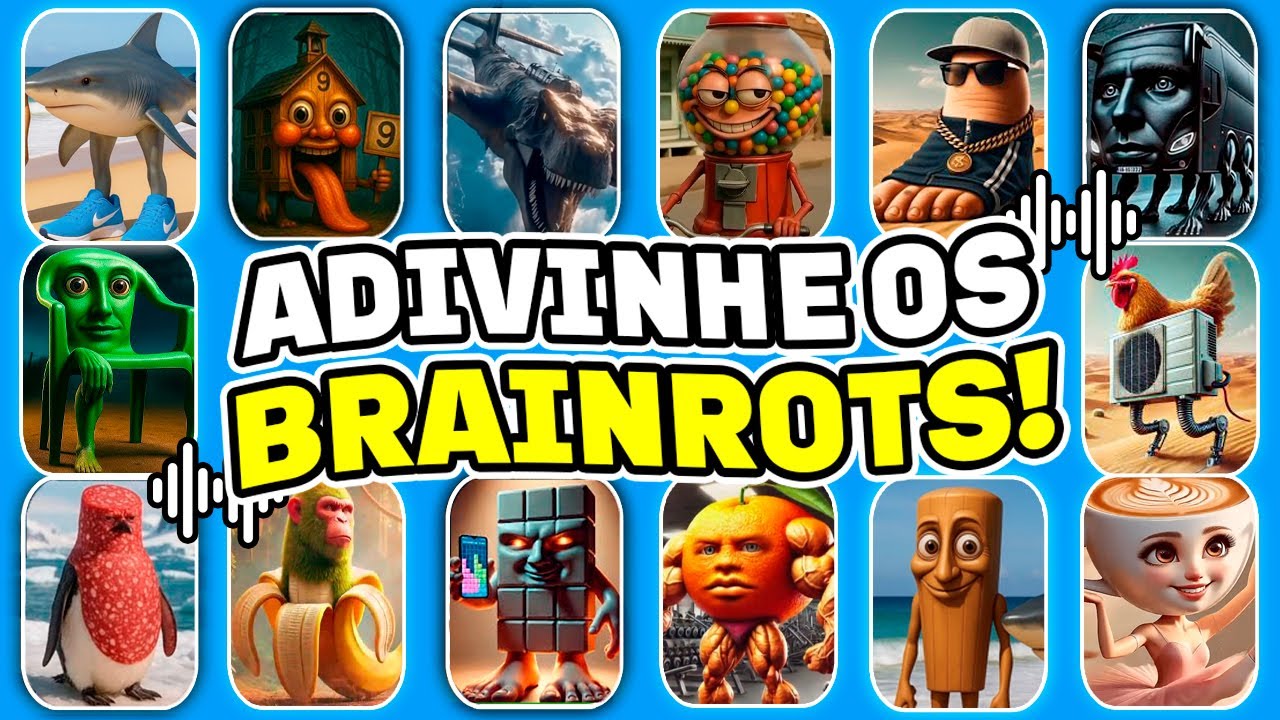Ireng Reng Reng Rong ADIVINHE OS NOVOS BRAINROTS! Ring Reng Bus Ireng, Karkerkar Kurkur ...
