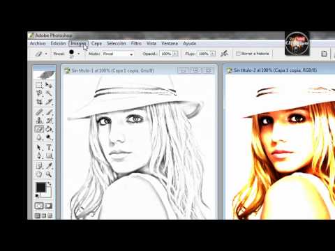 Hacer efecto de dibujo en photoshop