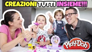 FACCIAMO CREAZIONI TUTTI INSIEME: PLAY DOH Principessa Sofia screenshot 2