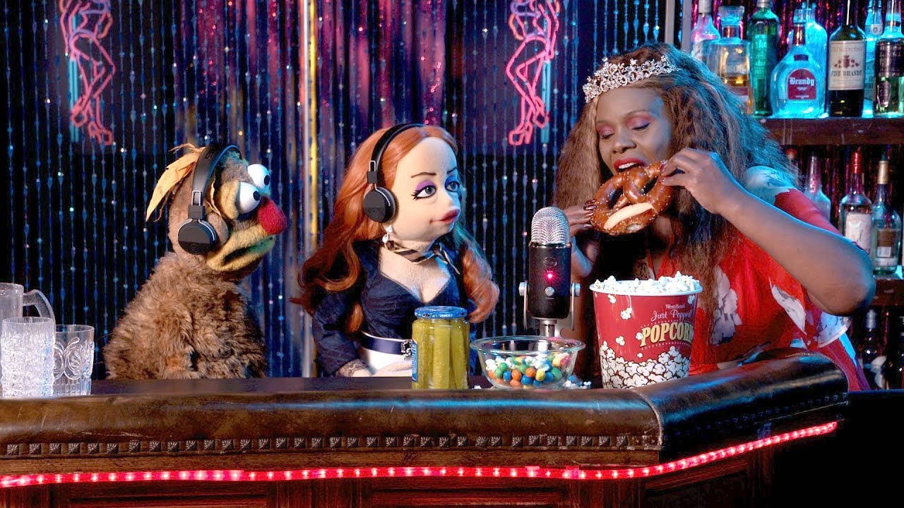 Puppets (NSFW) Experience ASMR Eating Sounds for the first time! HappyTime Murders Movie