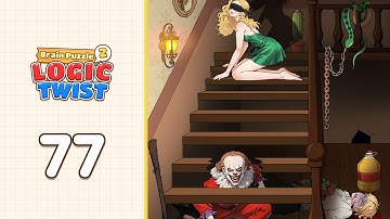 Brain Puzzle 2: Logic Twist Level 77 Blind Woman Descends
