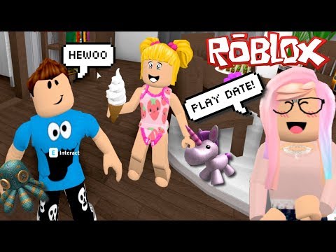 смотрите сегодня Roblox Family Transformation Baby Goldie - 