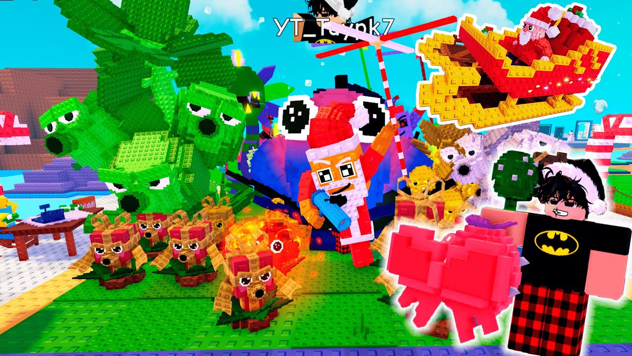 SANTA llego y Conseguimos PLANTAS de ADMIN❄️💂 PLANTAS vs BRAINROTS