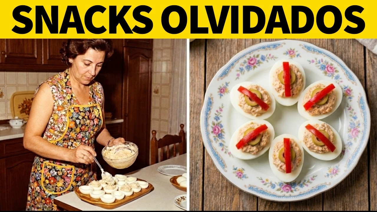 20 Snacks caseros españoles de los 70 que ya nadie prepara