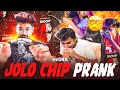 JOLO CHIP PRANK with@Dynamo Gaming@Ayush is live @Nucleya Gaming😂🥵🤯