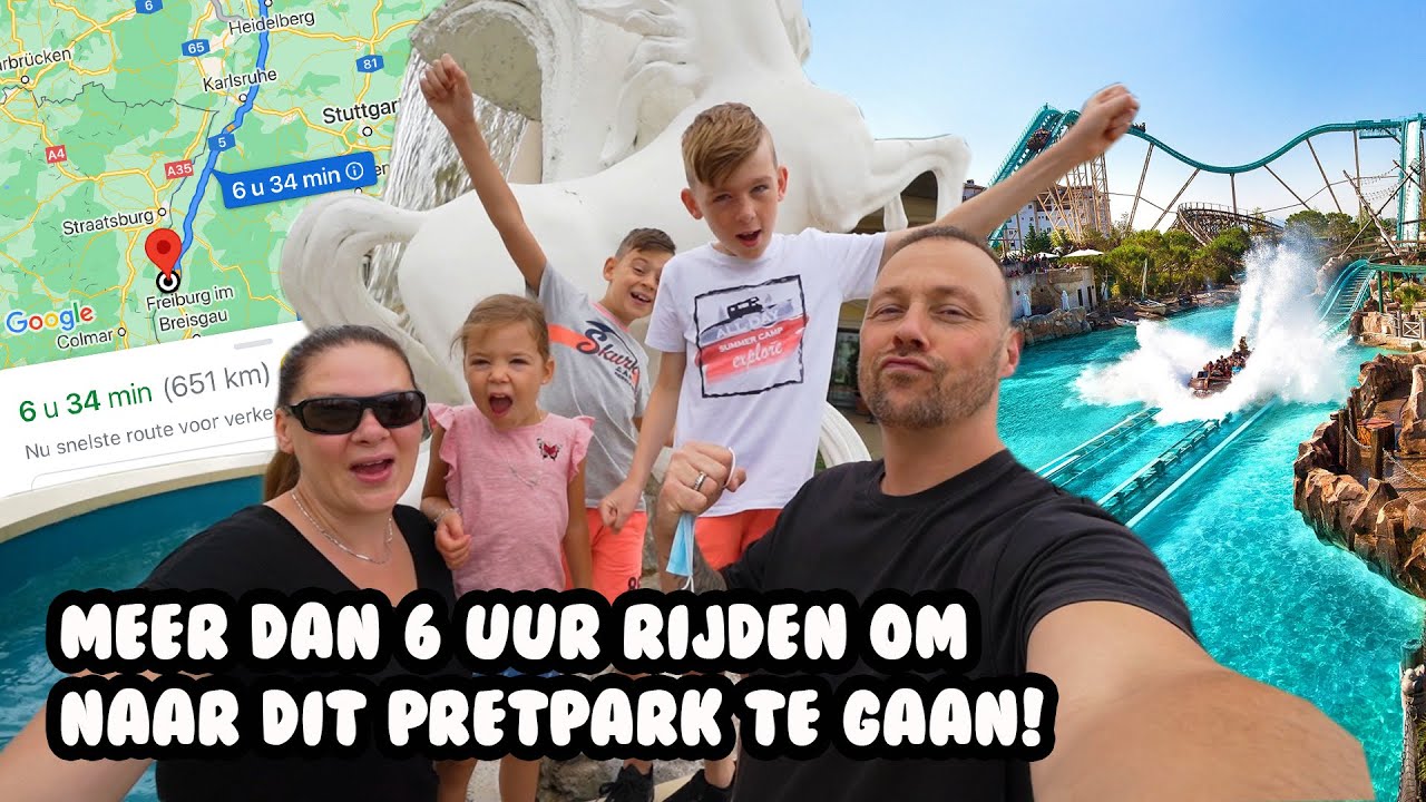 600 KM RIJDEN VOOR HET MOOISTE PRETPARK OOIT !! - De Bakkertjes #581