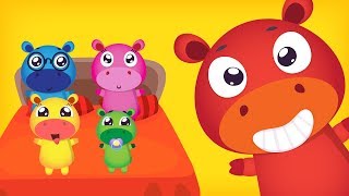 Five Little Monkeys Jumping On The Bed & More Nursery Rhymes 5 Little Hippos By Luke & Mary