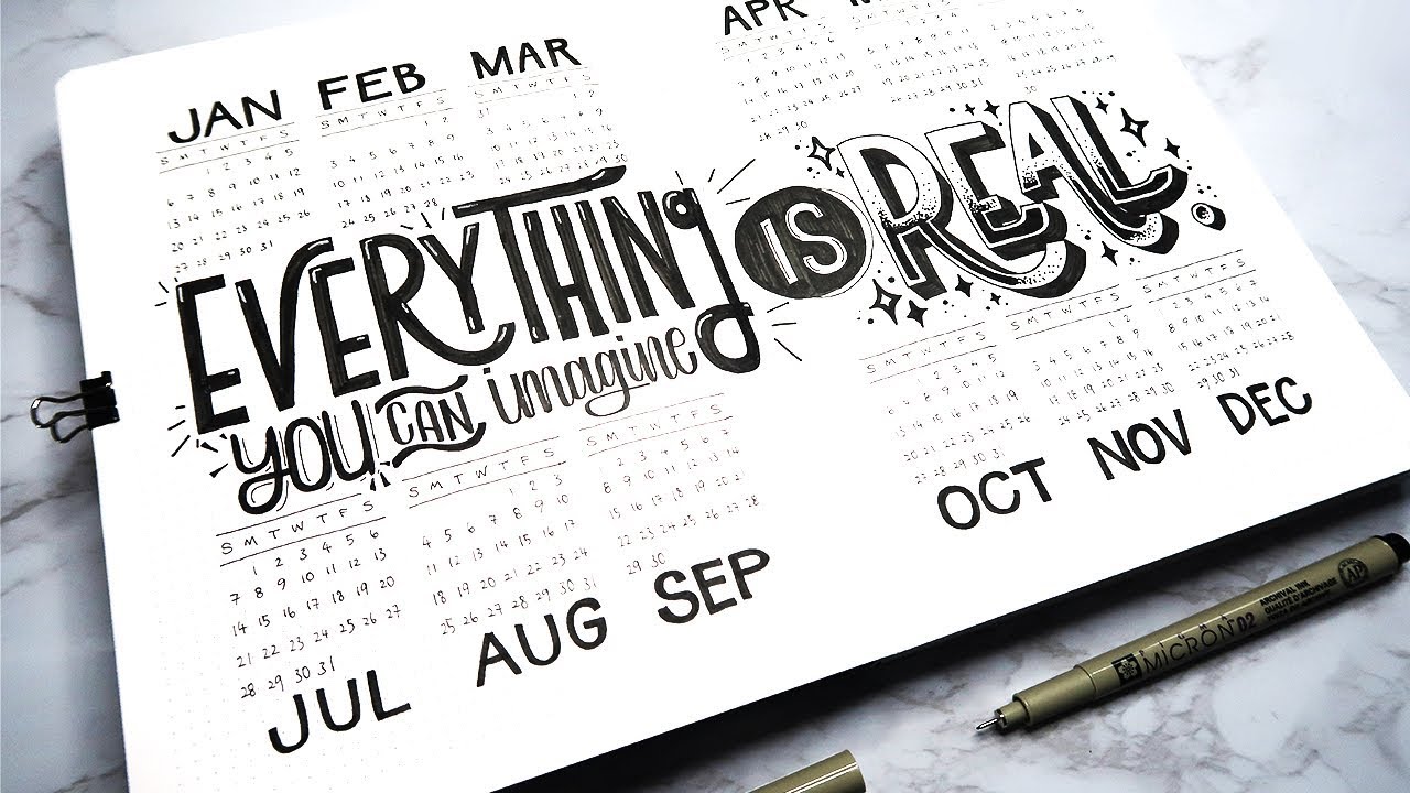 Inspirational Bullet Journal Setup For Guys! 🏆PRODUCTIVE🏆