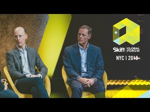 Google's Richard Holden and Rob Torres at Skift Global Forum 2018