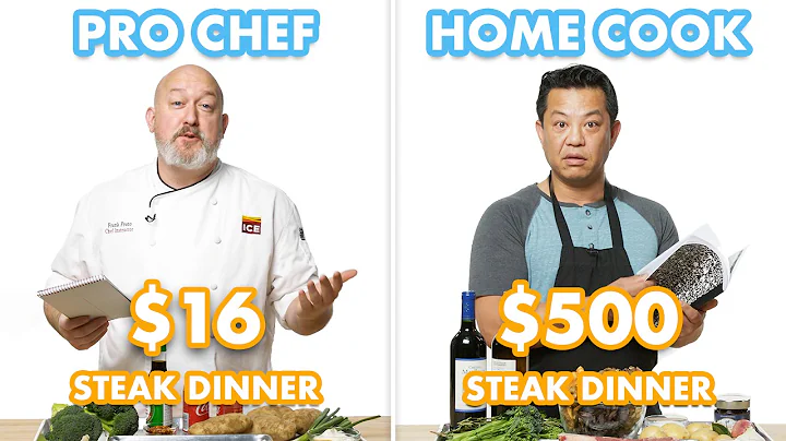 $500 vs $16 Steak Dinner: Pro Chef & Home Cook Swa...