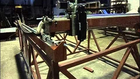 My DIY cnc plasma table first run