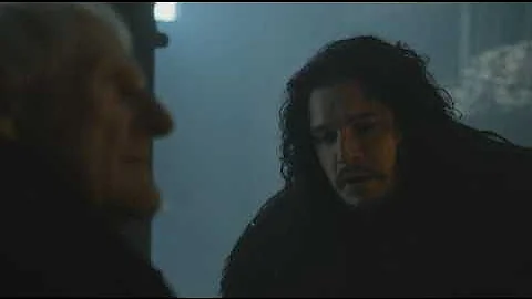 John Snow and master Aemon