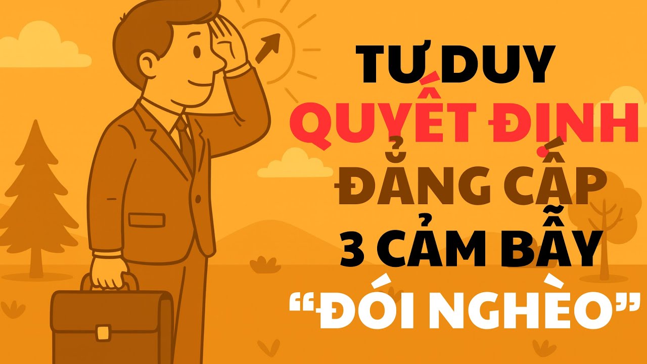 Vì Sao Càng Cố Gắng Càng Nghèo? 3 Cái Bẫy Tư Duy Ít Ai Nhận Ra