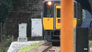 キハ187系　[特急]スーパーいなば5号鳥取行き　石井駅通過