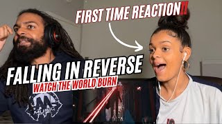 SISTER REACTS to Watch The World Burn - Falling in Reverse (Reaction)