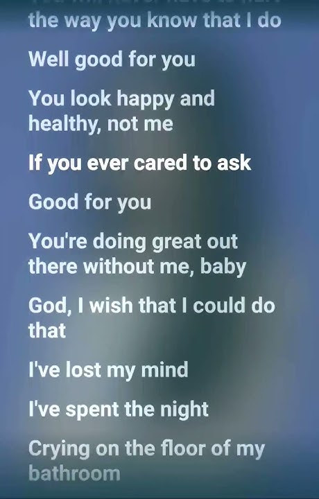 1 Thing 2 Do 3 Words 4 You Lyrics