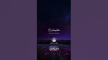 سورة مريم ، القارئ : احمد النفيس