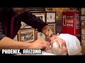 Relaxing Traditional Wet Shave Experience | The House of Shave Barber Parlor, Phoenix Arizona