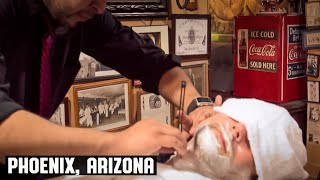 💈 Relaxing Traditional Wet Shave Experience | The House of Shave Barber Parlor, Phoenix Arizona