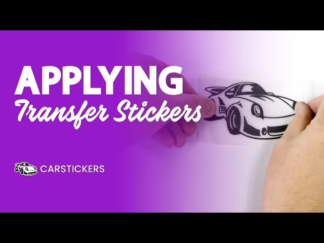 Custom Holographic Transfer Stickers and Decals - Car Stickers