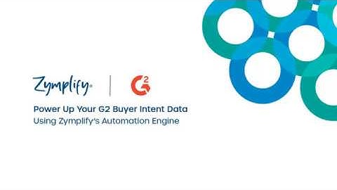 Power Up Your G2 Buyer Intent Data Using Zymplify’s Automation Engine