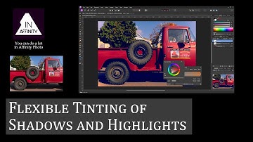 Flexible Tinting of Shadows and Highlights