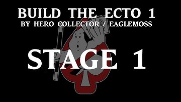 Ghostbusters Build the Ecto 1 - Part 1 (Hero Collector / Eaglemoss)