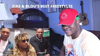 ZIAS \& B LOU BEST FREESTYLE MOMENTS FOR 30 MINUTES STRAIGHT | REACTION