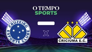 CRUZEIRO x CRICIÚMA - Acompanhe ao vivo o jogo pela Série B do Brasileirão
