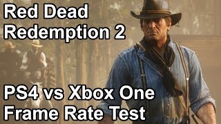 fravær End tortur Red Dead Redemption 2 PS4 vs Xbox One Frame Rate Comparison - YouTube