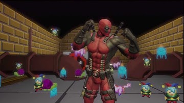 Deadpool/8-bit Stage