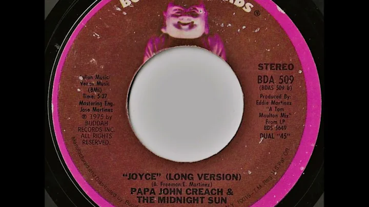 Papa John Creach & The Midnight Sun- Joyce