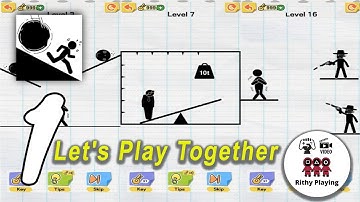 Draw to Save Stickman Story Game ep4(I Play Level 65 Complete)