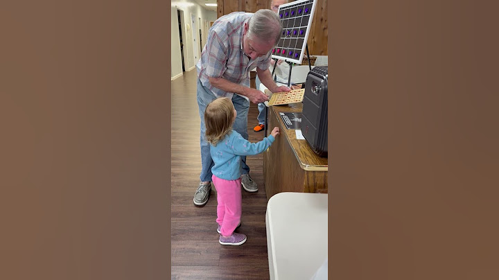 Cute Toddler Wins BINGO!