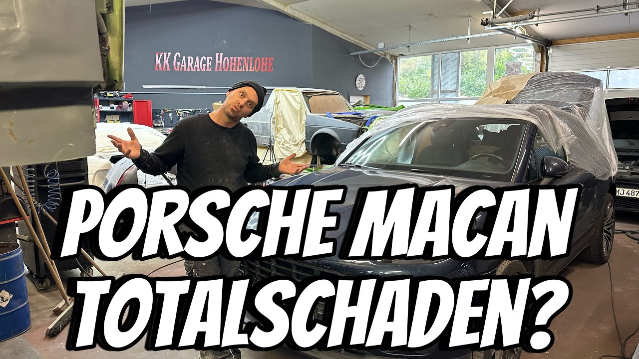 Porsche Macan Seitenschaden Instandsetzung
