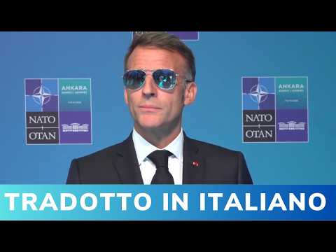 Video Vertice NATO, Macron rilancia la difesa europea | Ucraina, Iran e Trump