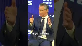 Gavin Newsom pitches AI plan and calls out Trump’s broken economy at 2026 Ideas Conference