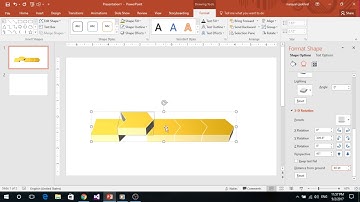 Making 3d steps in powerpoint